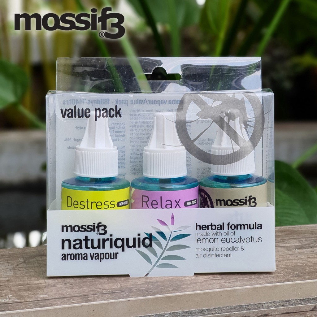 Naturiquid VP180 Refill – Non-Toxic, Poison-Free Aroma Vapour to Repel Mosquitoes