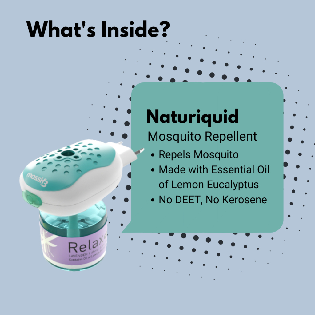 (STARTER KIT) Mossif3 3in1 Repellent Set Ant Lizard Mosquito Non Toxic, Repel Home Pests