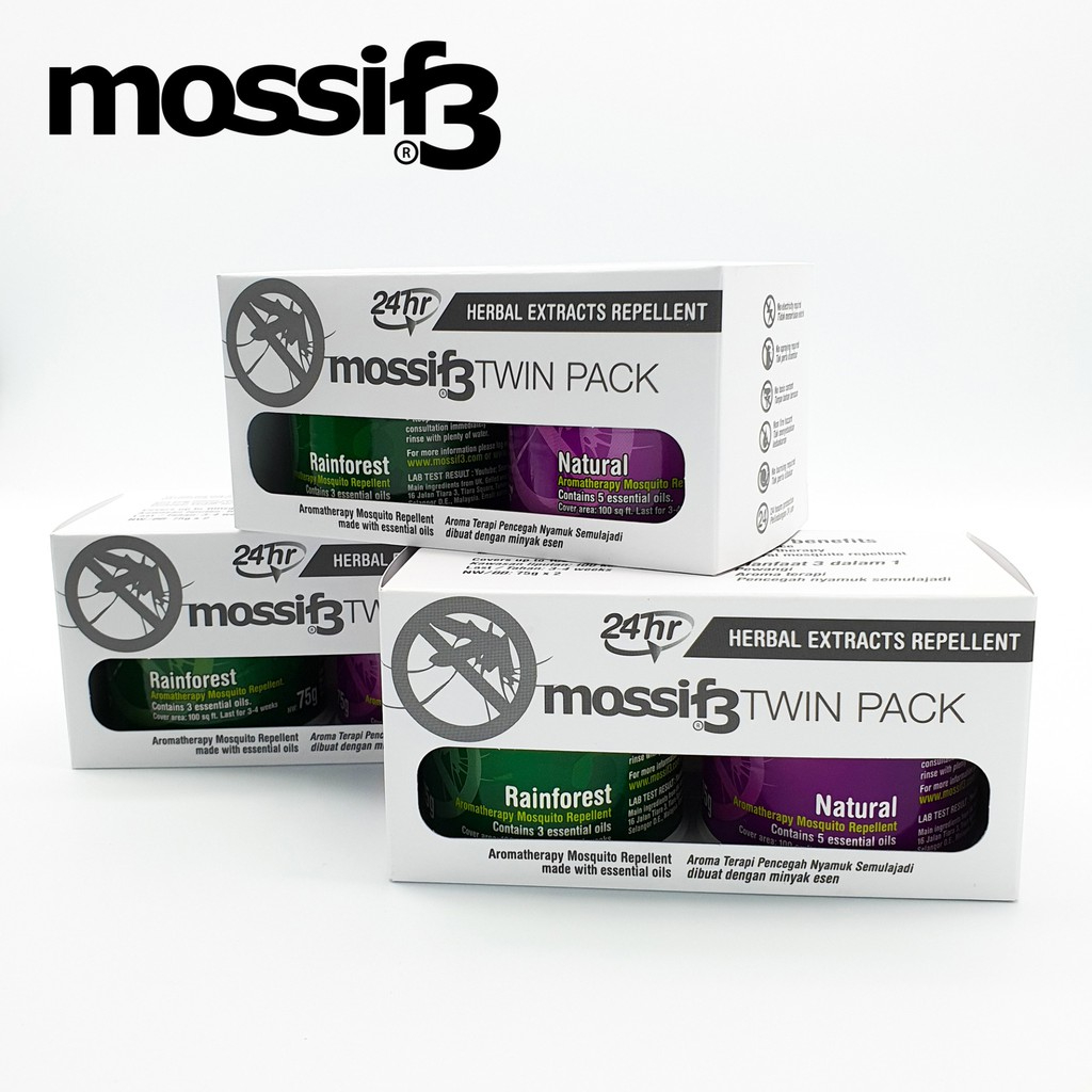 Mosquito Repellent Eucalyptus Scent Non Toxic Gel (TWIN PACK)