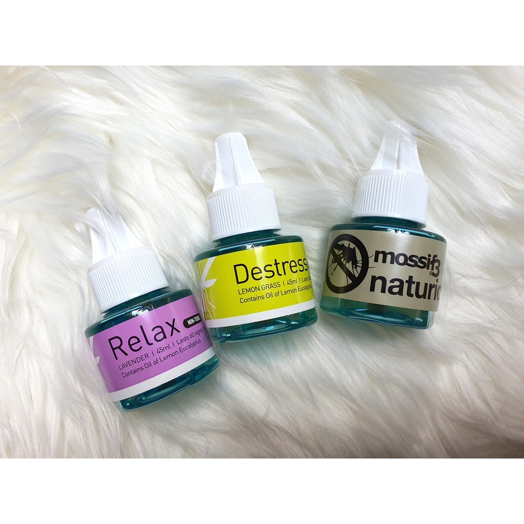 (BUNDLE OF 2) Mossif3 Naturiquid VP180 Mosquito Repellent Liquid Refill Vapor Aroma