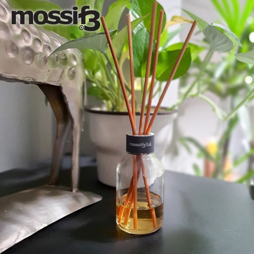 (1 Unit) Mossif3 3in1 Benefits Reed Diffuser Mosquito Repellent 100ml Lemon Eucalyptus Oil Aromatherapy Repel Mosquito