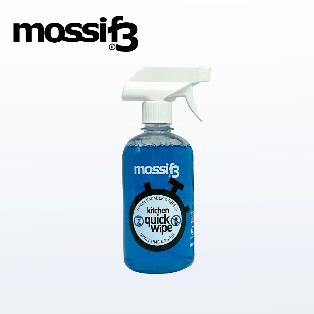 (BUNDLE SET 1) Mossif3 Halaman Aroma Reed Diffuser + Kitchen Quick Wipe FREE Lizardfree Repellent