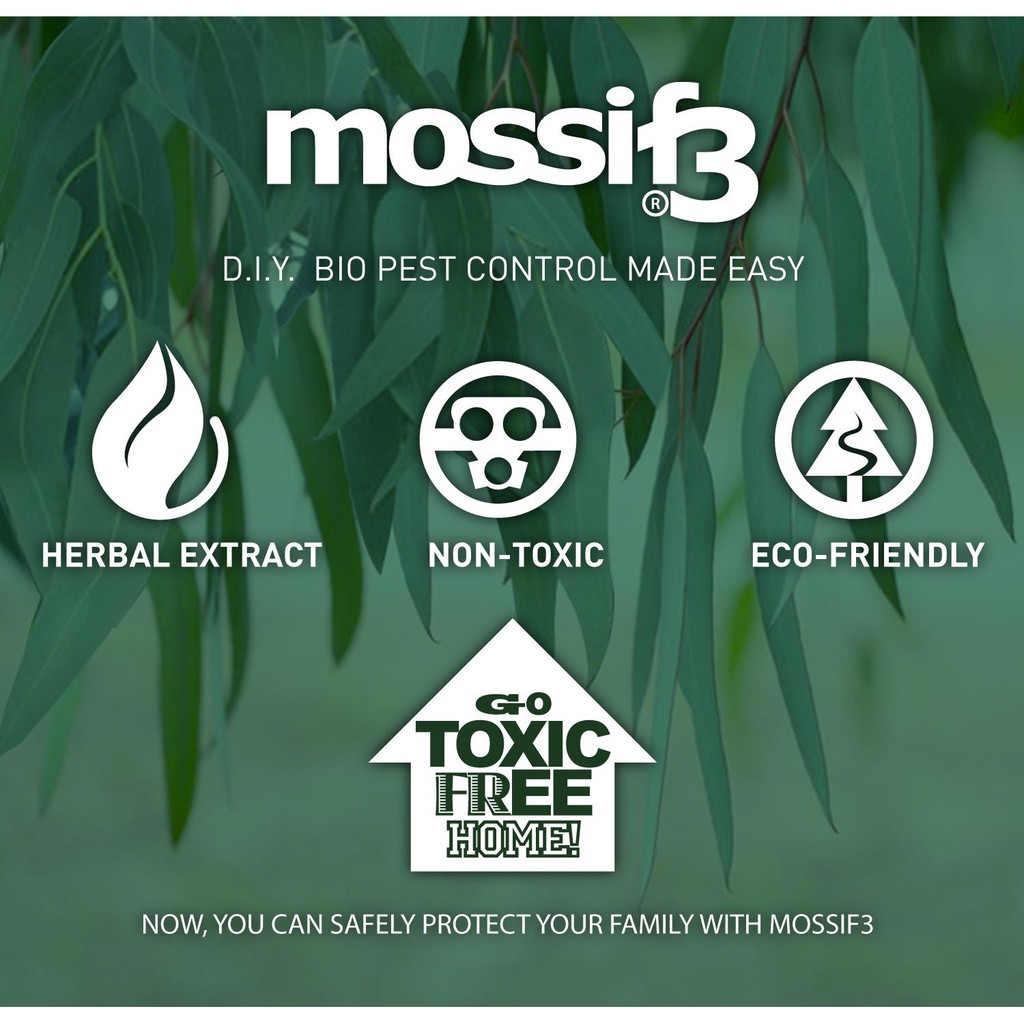 (BUNDLE OF 2) Mossif3  Naturiquid VP120 Aroma Vapour with Heater + Mosquito Repellent Lemon Twin Pack cans