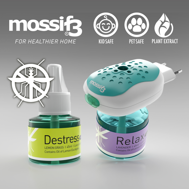Non-toxic Mosquito Repellent Vaporiser. Safe for Children and Pets