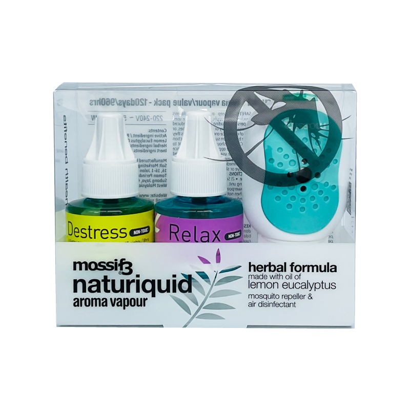 Non-toxic Mosquito Repellent Vaporiser. Safe for Children and Pets