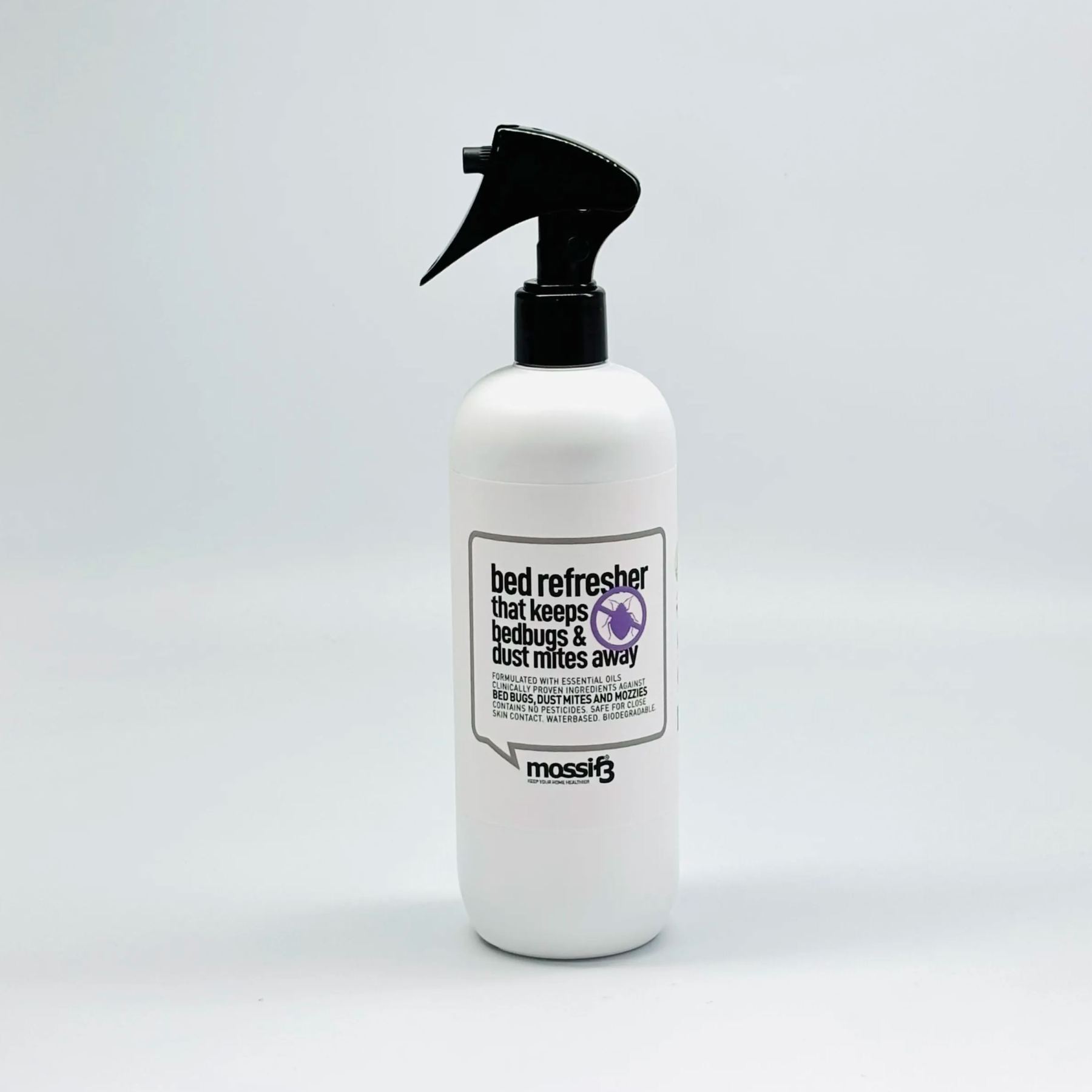 Buy 2 Free 1 Mossif3 Spray – Mosquito/Roach/Bedbug/Cat/Flies + FREE 70ml Travel Bedbug Spray (Travel Kit)