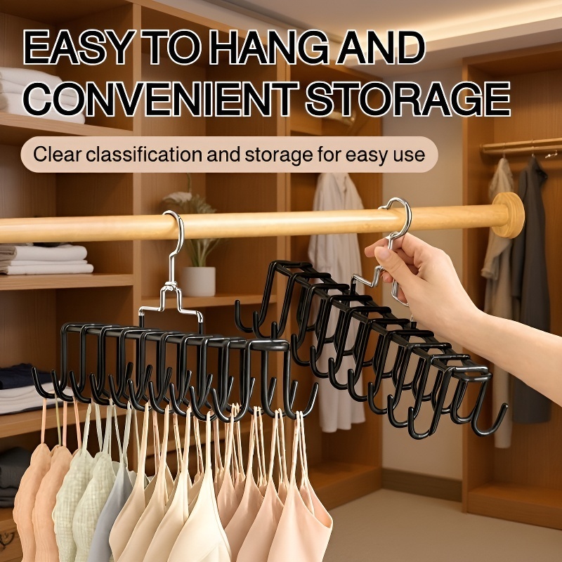 Multifunctional Camisole Hanger with Hooks