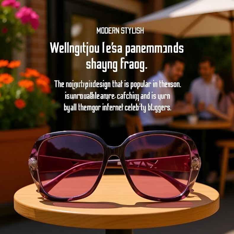 Vintage Oversized Sunglasses for Women