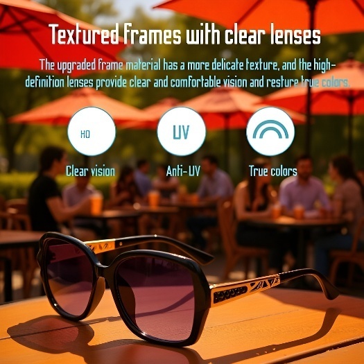 Vintage Oversized Sunglasses for Women