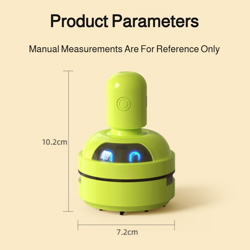  Mini Wireless Cartoon Desktop Vacuum Cleaner