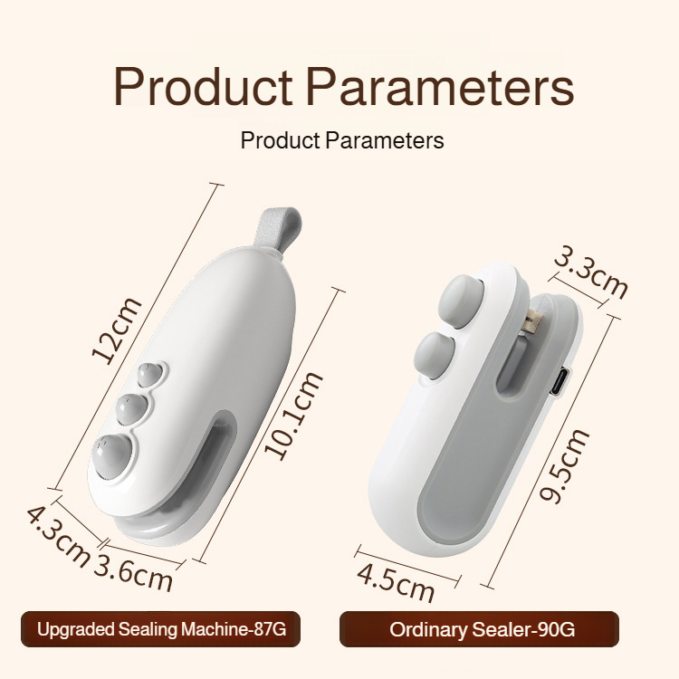 Magnetic Mini Snack Bag Clip