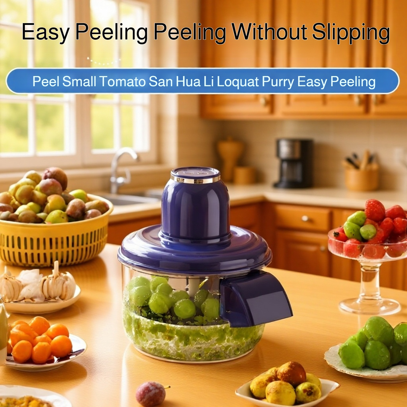Automatic Electric Fruit Peeler for Home Use