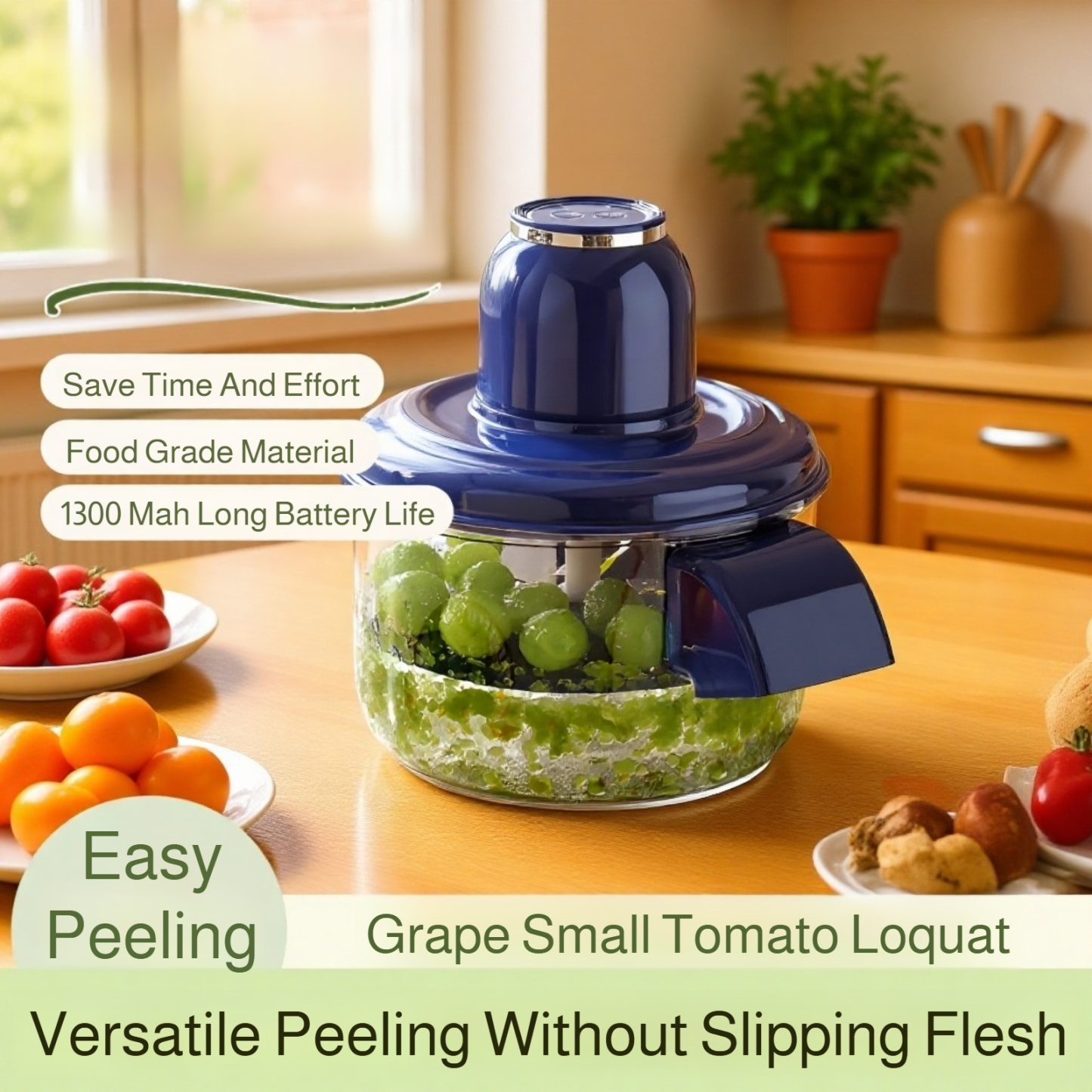Automatic Electric Fruit Peeler for Home Use