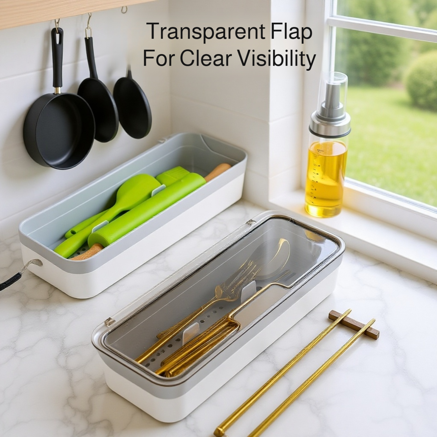 Household Kitchen Chopsticks Storage Box