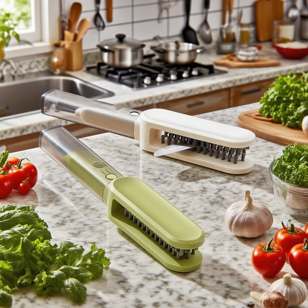 Multifunctional Fruit Knife and Meat Grinder Cleaner