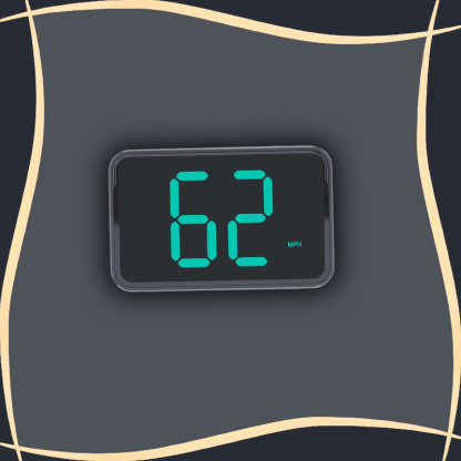 Universal Car GPS Beidou Speedometer