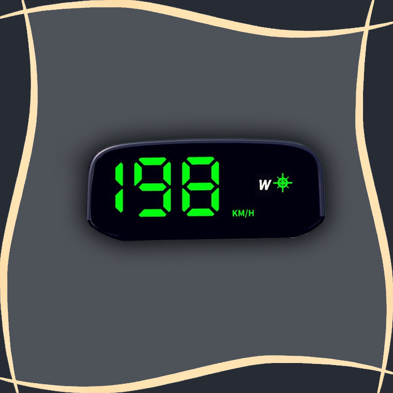 Wireless Plug-and-Play Car Speedometer