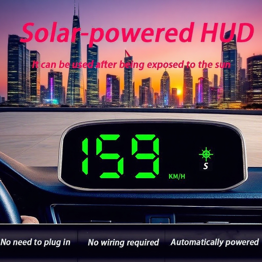 Wireless Plug-and-Play Car Speedometer
