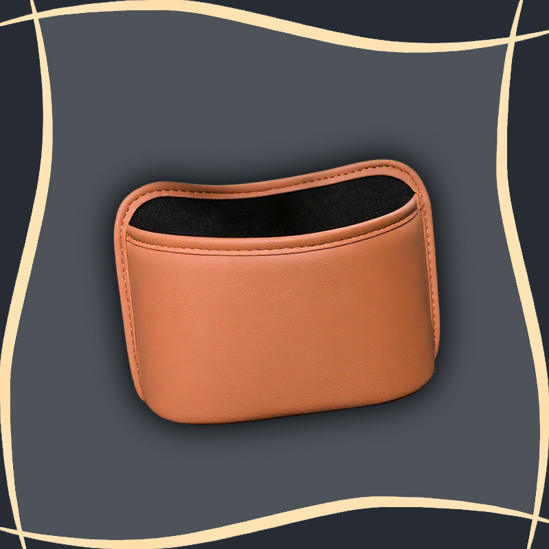  Multifunctional Hanging Car Storage Box & Trash Bin