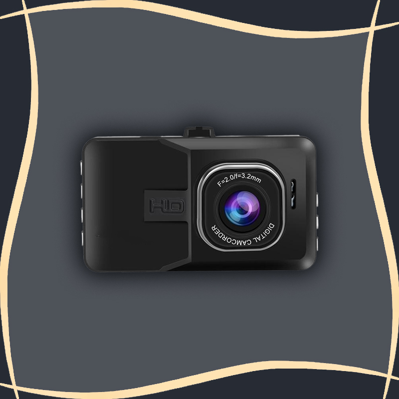 Dual Lens HD Car Dash Cam with Reversing Camera
