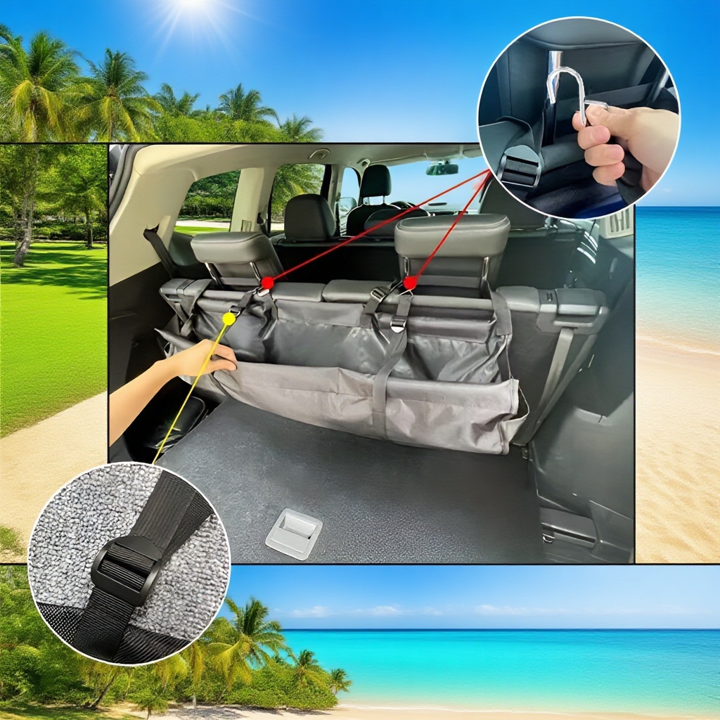 Car Seat Organizer Storage Bag