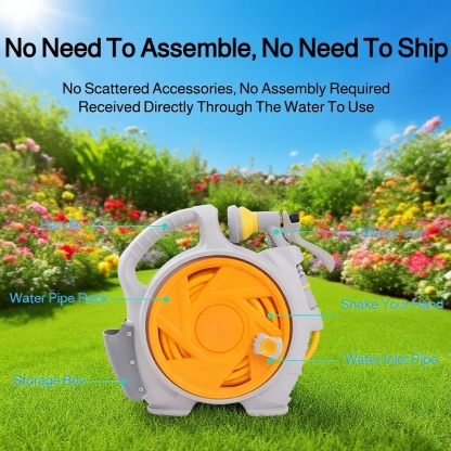  Mini Portable Hose Reel Cart