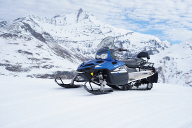 【法国】阿尔卑斯雪地摩托｜休闲活动