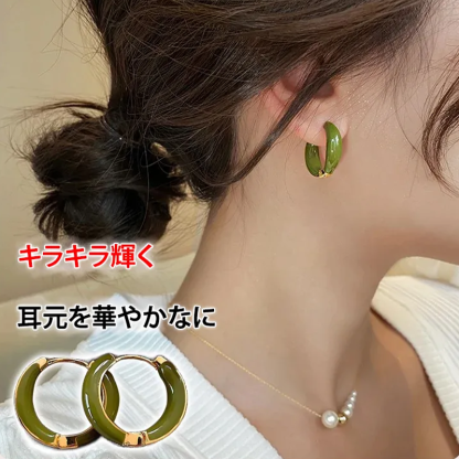 気質満点 人気 配色 ピアス