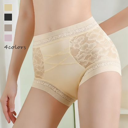無地 カジュアル シンプル レース ハイウエスト ショーツ