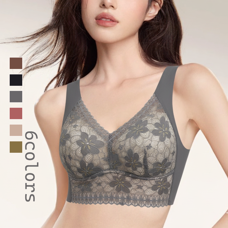 色落ちしない 無地 レース ブラジャー