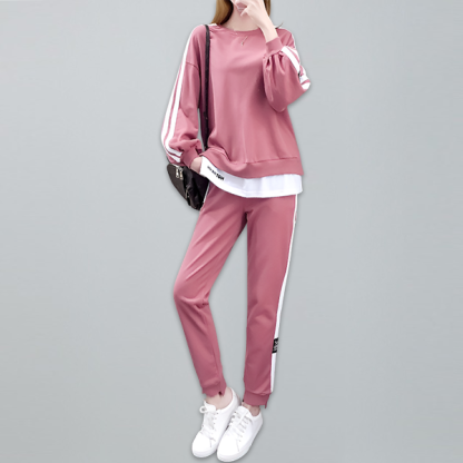 大活躍 スポーツ トップス+パンツ ウェア 上下セット