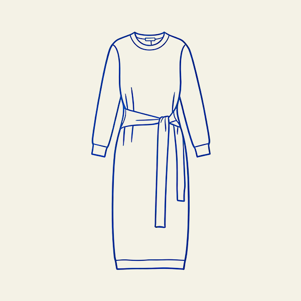 ニットワンピース