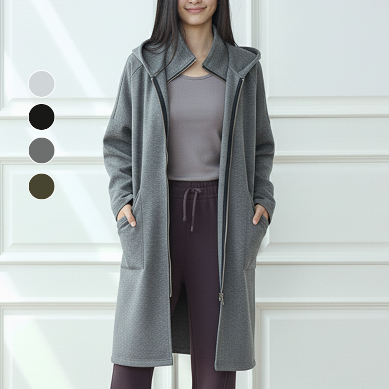 ふわふわ 暖かい ゆったり シルエット シンプル コー卜