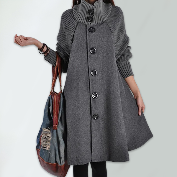 着回し力抜群 暖かい Aライン ロングコート