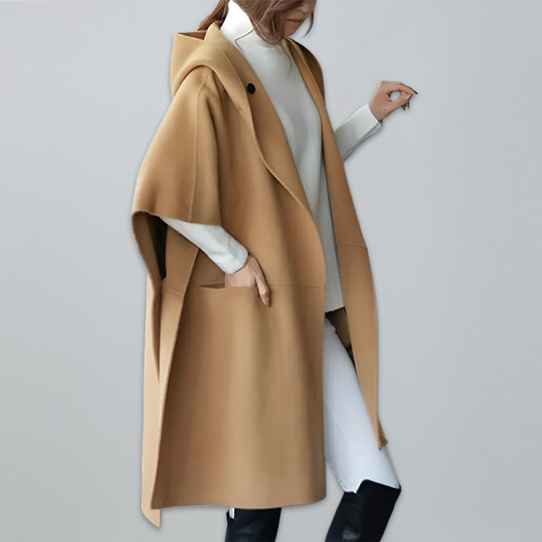 フード付き 無地 カジュアル シンプル カーディガン