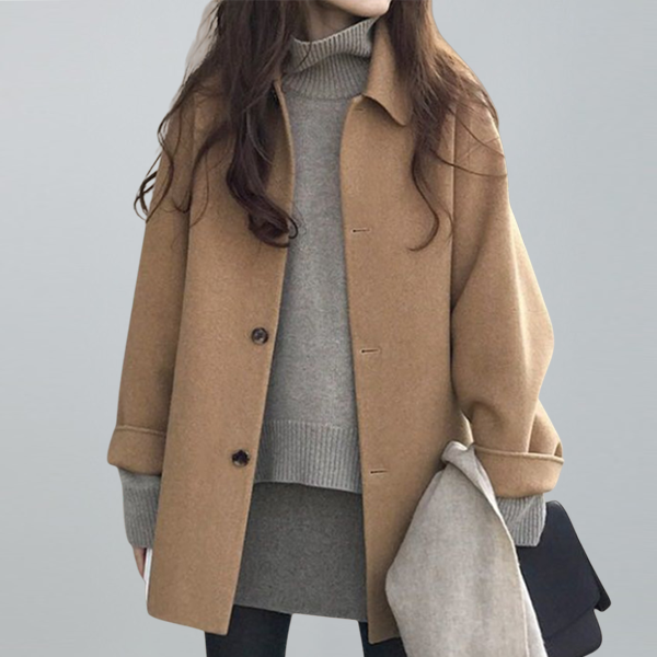 ファッション カジュアル シンプル ショート丈 コート