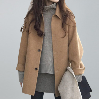 ファッション カジュアル シンプル ショート丈 コート