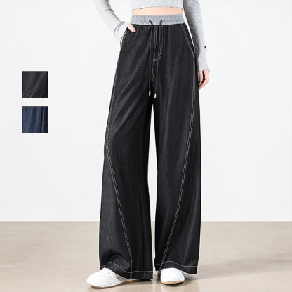 レギュラー丈 無地 カジュアル シンプル デニムパンツ