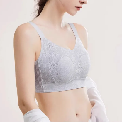 話題沸騰中 カジュアル 花柄 着瘦せ ブラジャー