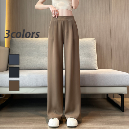 夏 薄手 カジュアル ワイドパンツ