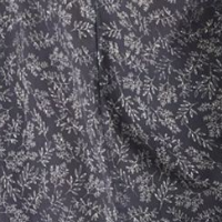 フレンチ スモールフラワー V ネック ルーズ ふわっと袖 小柄 ロングワンピース