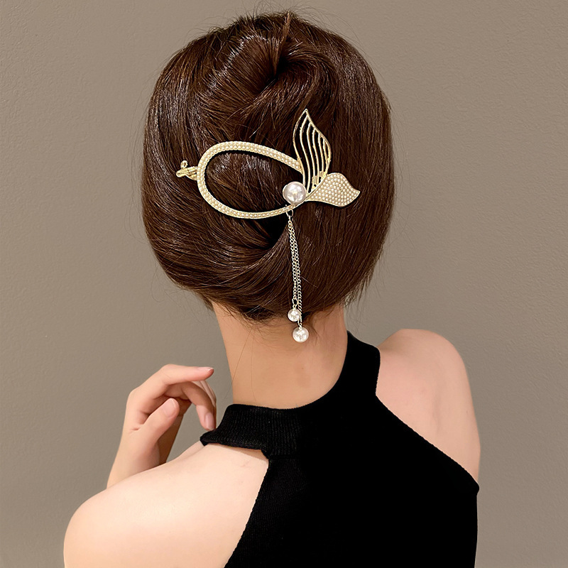 きらきら華奢 スウィート 高級感ヘ アクリップ