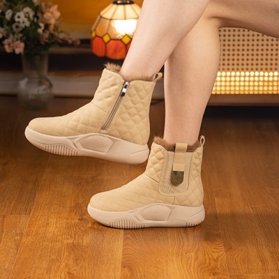 トローチ 無地 厚手 スノーブーツ