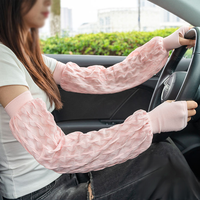 売り切れ必至 無地 レディース UVカット アームカバー