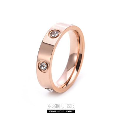 お洒落 気質満点 ダイヤモンド リング