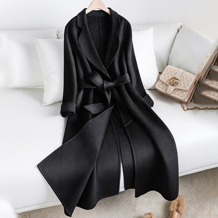 レディース着痩せウールチェスターコート