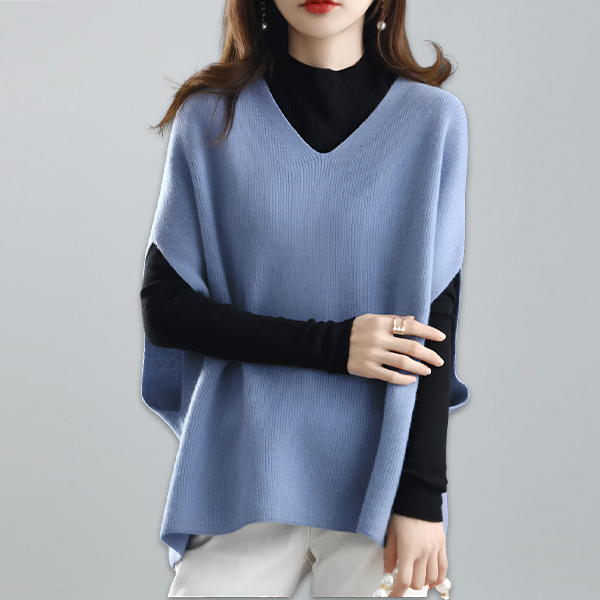 無地 カジュアル シンプル レディース カシミヤ ベスト