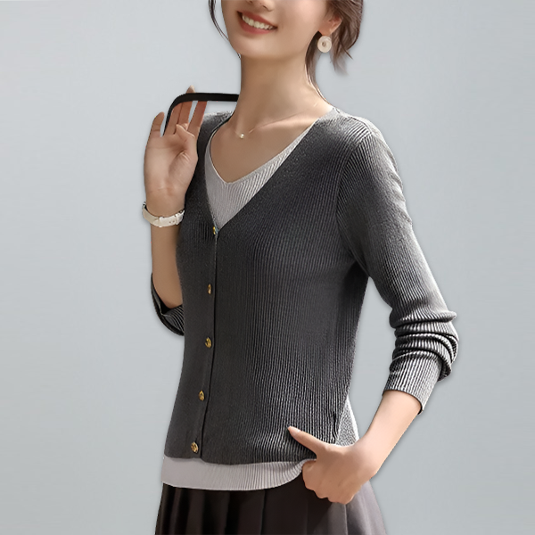 人気爆発中 薄手 無地 カジュアル シンプル 長袖 セーター