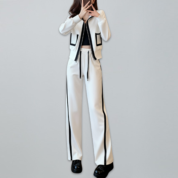 大人気のカジュアル シンプル トップス+パンツ 上下セット