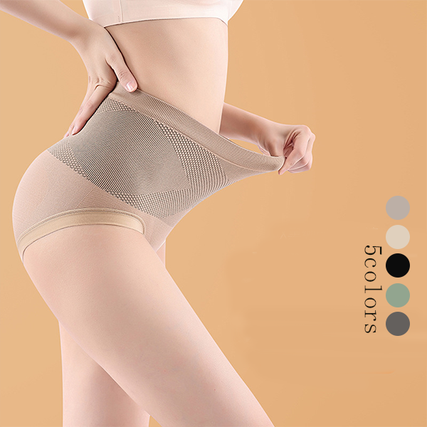 Xハイウエスト シームレス お腹引き締め パンツ